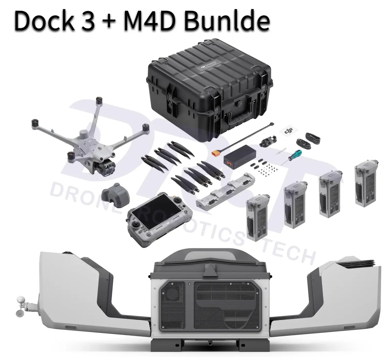 DJI Dock 3 with DJI Matrice 4D Bundle - Drones