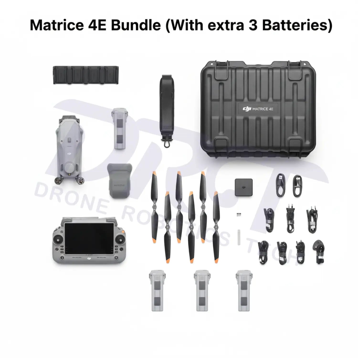 DJI Matrice 4E Drone Bundle with 3 Extra Batteries