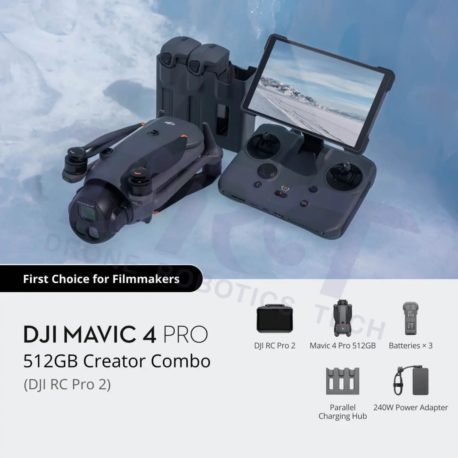 DJI Mavic 4 Pro 512GB Creator Combo (DJI RC Pro 2)