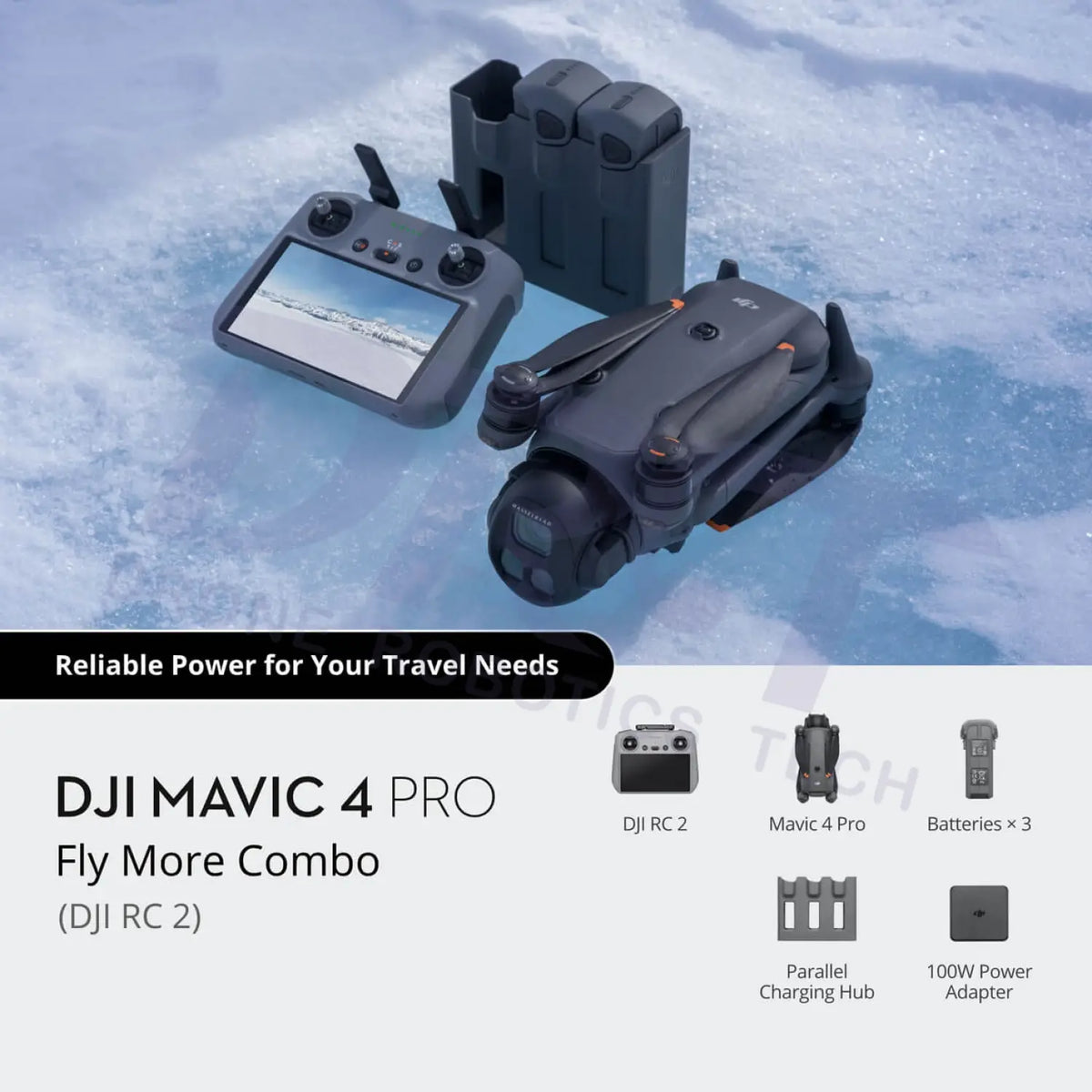 DJI Mavic 4 Pro Fly More Combo (DJI RC 2) – Drone Robotics Tech