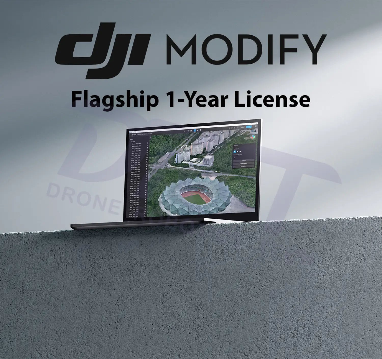 DJI Modify Flagship 1-Year License - DJI Software