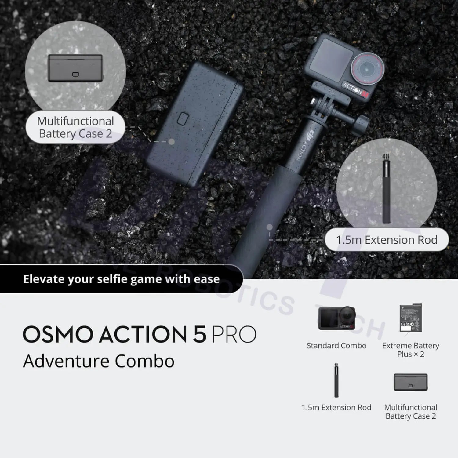 DJI Osmo Action 5 Pro Adventure Combo（US） - Camera