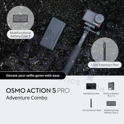 DJI Osmo Action 5 Pro Adventure Combo（US） - Camera