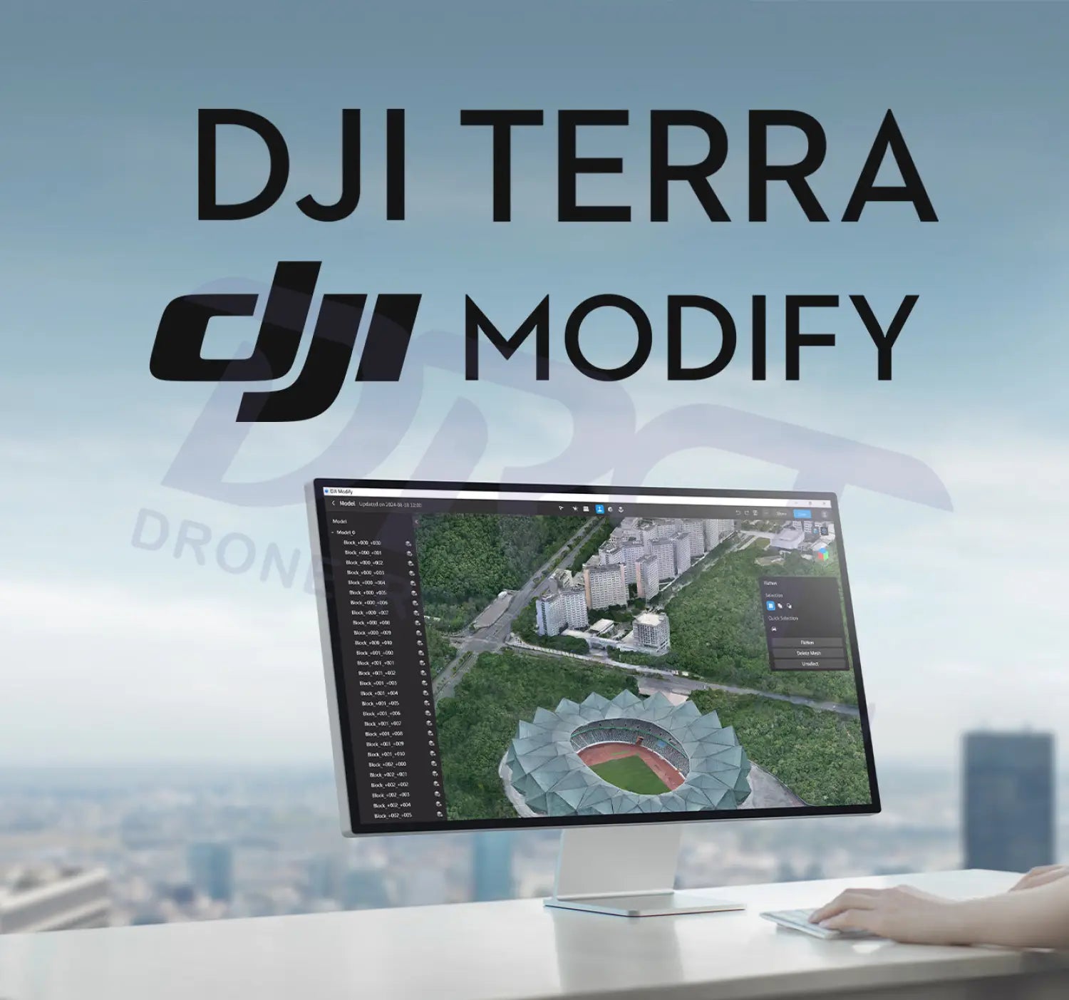 DJI Terra + DJI Modify Software Bundle - Terra Standard + Modify Flagship / 1 Year - DJI Software
