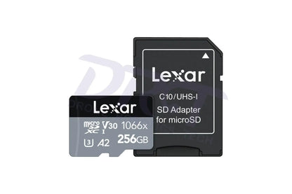 Lexar Professional 1066x 256GB U3 A2 V30 microSDXC - Accessories