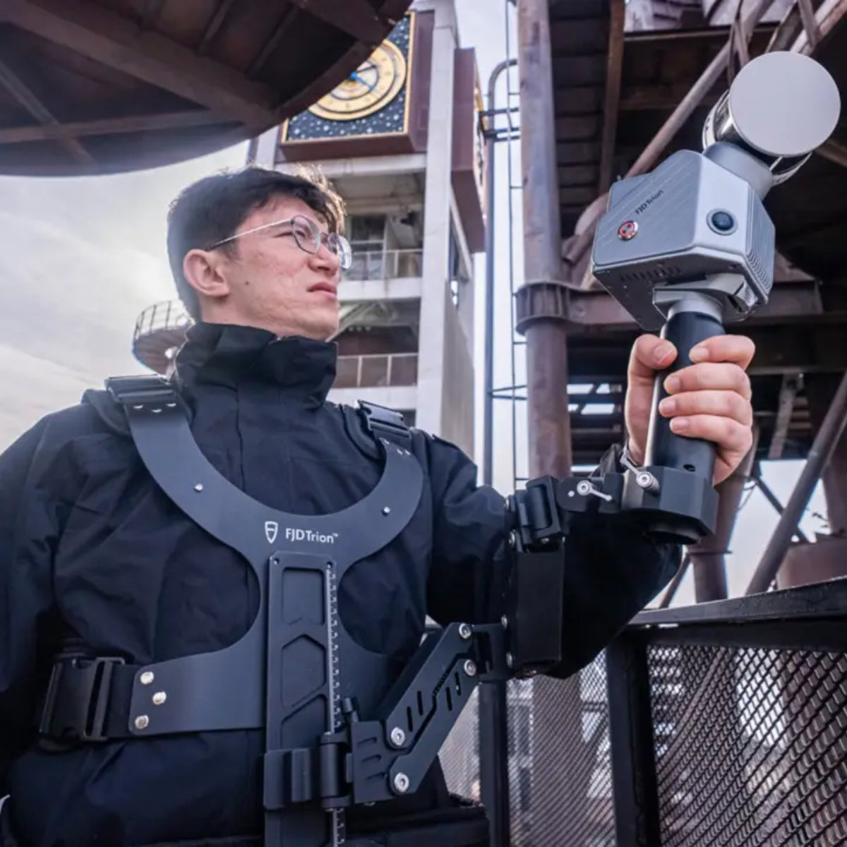 FJD Trion Quick-Detach Stabilizing Vest for Trion S2 & P2 LiDAR Scanner