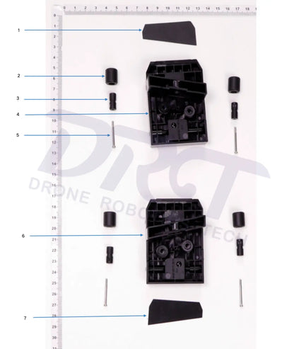 T40 battery fixing piece kit