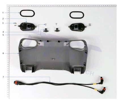 T50 Front Cover of Front Shell Kit - Parts