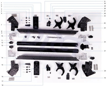 T50 Middle Frame Kit - Parts