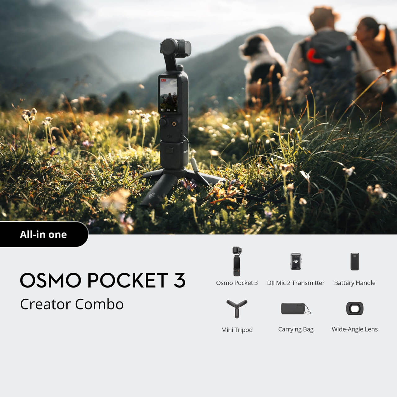 DJI Camera Osmo Pocket 3 Creator Combo