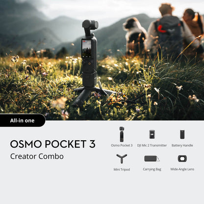 DJI Camera Osmo Pocket 3 Creator Combo